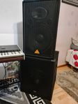 Pa Högtalare Med Bass 