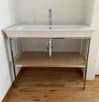 Duravit White tvättställ handfat blandare vattenlås