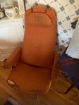 DUX snurrfåtölj Contourette Roto orange
