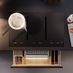 Opera nivel 930c induktion spis med inbyggt fläkt