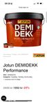 Demidekk Perfomamce färg 