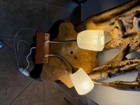 retro dubbel  vägglampa GK