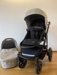 Britax Smile 4 Duovagn – Pure Beige – i mycket fint skic