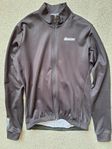 Santini långärmad cykeljersey, fodrad, thermo, Storlek M