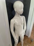 Skyltdocka junior 135 cm vit