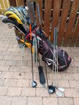Golfklubbor Vänster 