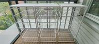 2 Jonaxel shelves 50x51x104 cm