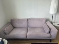 Soffa STOCKHOLM 3-sits Velvet Rosa