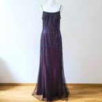  Balklänning – Goth Romantik med Pärlor S–L/Vampy/ Y2K