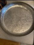 Stor silverbricka robust 