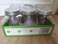 Original Ball Mason Jars 6st BallJar 490ml för konservering