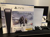 PlayStation 5 (PS5) Disc Edition + SSD, spel, hörlurar