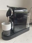 Nespresso Citiz kaffemaskin inkl ca 80 kapslar