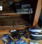 PlayStation 4 500GB inkl spel och VR
