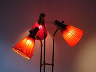 Retro 50-60-tals golvlampa i perfekt skick