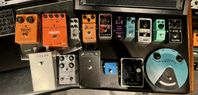 Diverse Gitarrpedaler