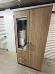 fint brun Garderob 200cm