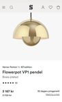 Flowerpot VP1 Pendel guld (helt nya)