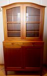 Herrgården vitrin skåp i Mahogny i mint condition