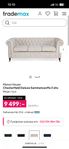 soffgrupp med soffa + fåtölj + fotpall