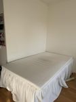 120 IKEA säng med sängkappa