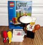 LEGO City 8398 - Grillvagn - BBQ stand