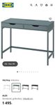 IKEA Alex skrivbord & hurts
