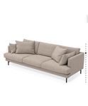 Soffa XL, 2 st fåtöljer.