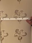 Vit kroklist/klädhängare 80 cm