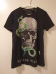 Philipp Plein T-shirt med en orm storlek M