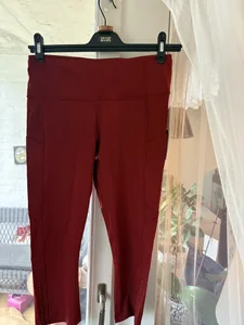 Lululemon fast and free HR crop 19’’, storlek 10