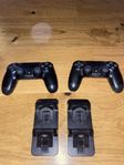 PS4 controllers och ladd ställ 