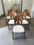 Niels Koefoed Stolar, 6 st Massiv Teak