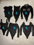 6 st bodys / leotards, M