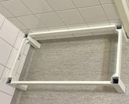 IKEA KALLAX hylla med underrede – vit, som ny