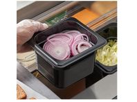 förvaringsbehållare för mat, plast, matpanna, restaurang.