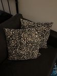 Ikea kuddfodral 2st med innerkuddar