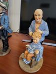 Skulptur, h 30 cm,