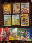 Kalle Anka 1958-1979 mfl 140st totalt