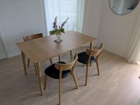 Matgrupp med 4 stolar