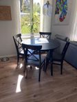 Lisabo bord & Ingolf stolar IKEA säljes