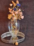 SIA BLOMVAS KLARGLAS VAS 20 cm HÖG FIN ELEGANT 15 cm DIA