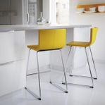 Gula barstolar i modern design – 2 st
