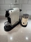 NESPRESSO CitiZ kaffemaskin och Nespresso mjölkskummare