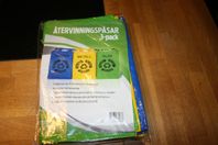 Nya återvinningspåsar 3-pack