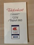 Samlarobjekt VM i friidrott 1995 telefonkort specialitgåva