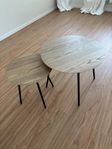 coffeetables - set of 2