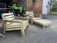nybyggda fotöljer 2st