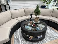 Dynset till loungegrupp