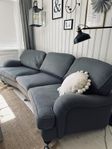 Soffa Oxford 3-sits svängd delux